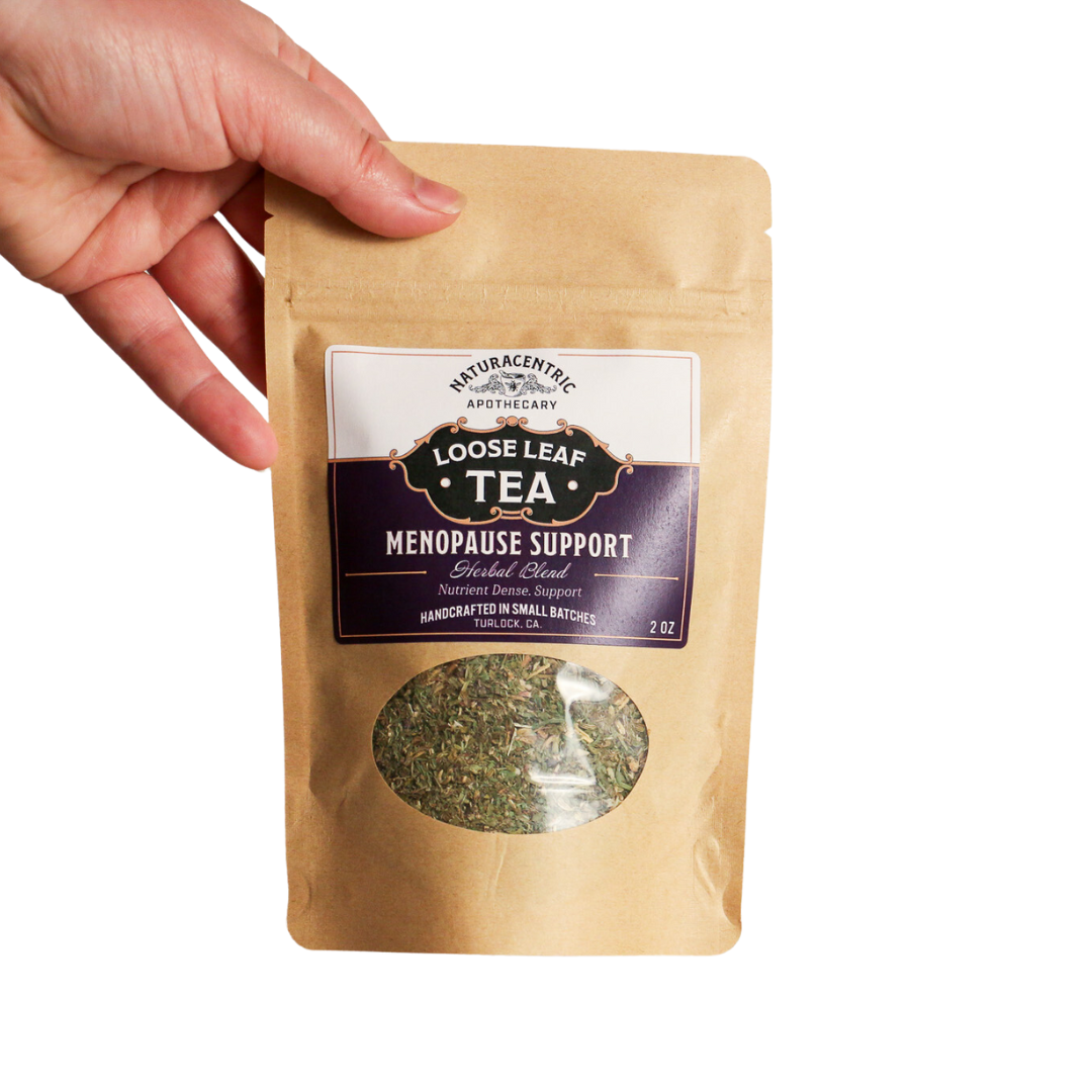 Menopause Support Tea | Herbal Loose Leaf Blend for Women's Wellness & Relaxation