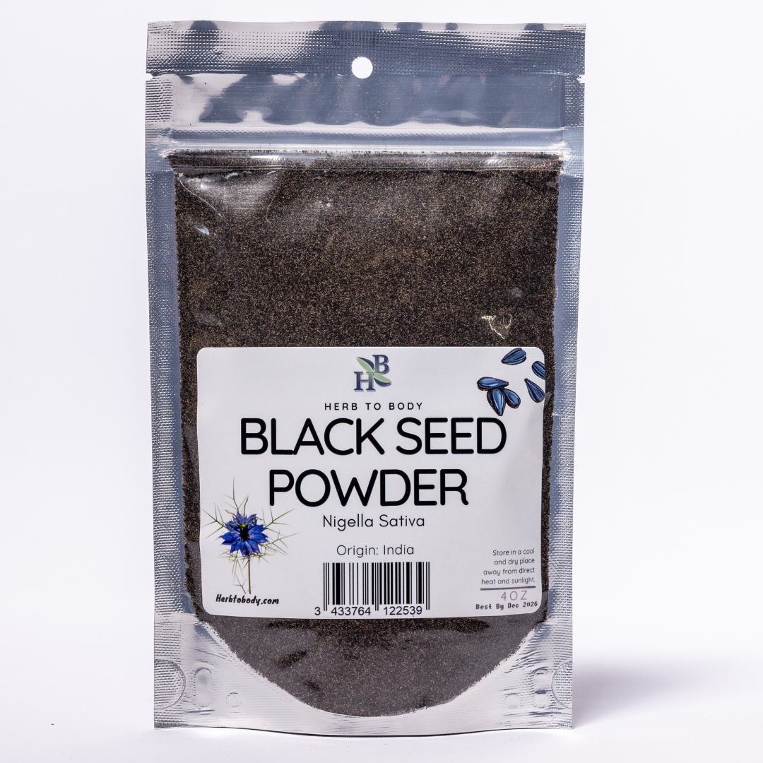 Black Seed Powder (Nigella Sativa) | Immune, Inflammation & Wellness Support (4oz)
