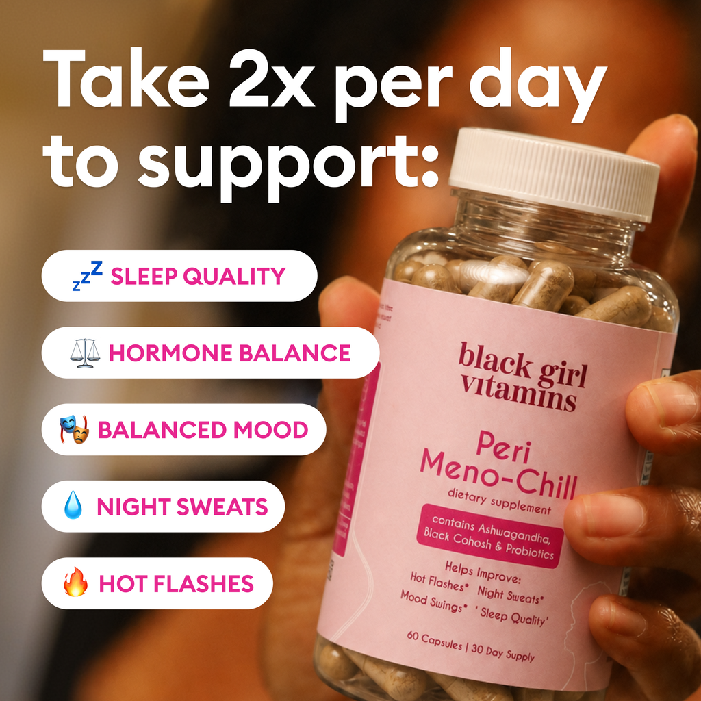 Peri Meno-Chill – Perimenopause Hormone, Hot Flash, Mood & Sleep Support | 60 Capsules