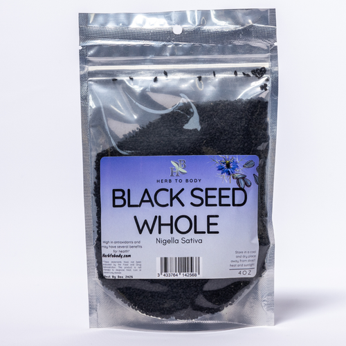 Black Cumin Seed Whole (Nigella sativa) | Immune, Digestive & Antioxidant Support | 4oz