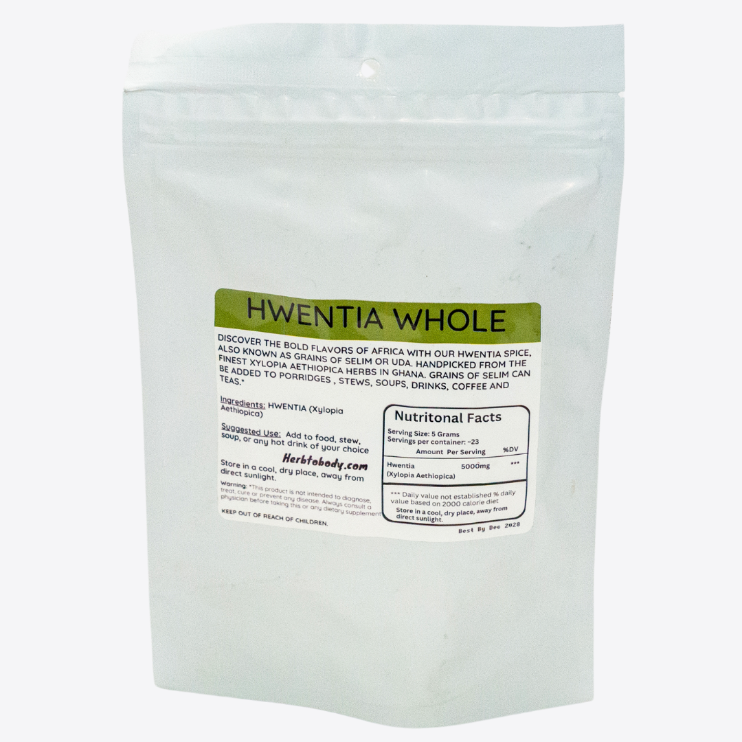 Hwentia Whole (Grains of Selim) | Traditional African Spice & Herbal Support