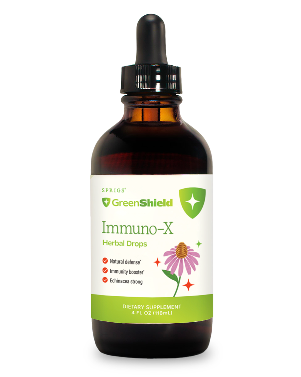 Immuno-X – Daily & Seasonal Immune Support Herbal Tincture | 2 oz