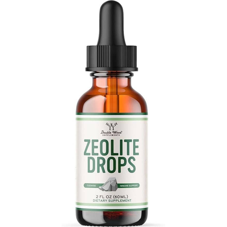 Zeolite Drops | Liquid Clinoptilolite with Vitamin B12 & Vitamin D for Daily Wellness
