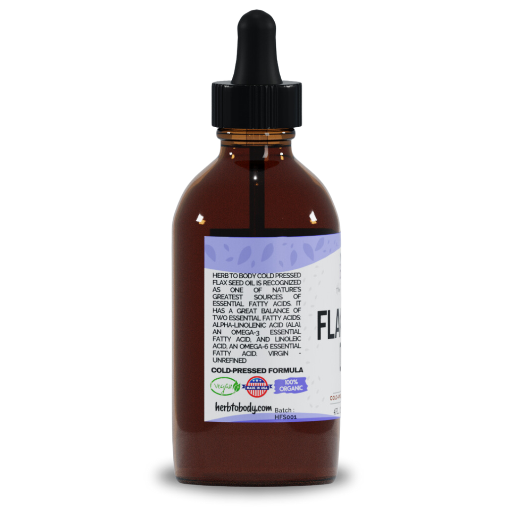 Flaxseed Oil - Cold Pressed Formula