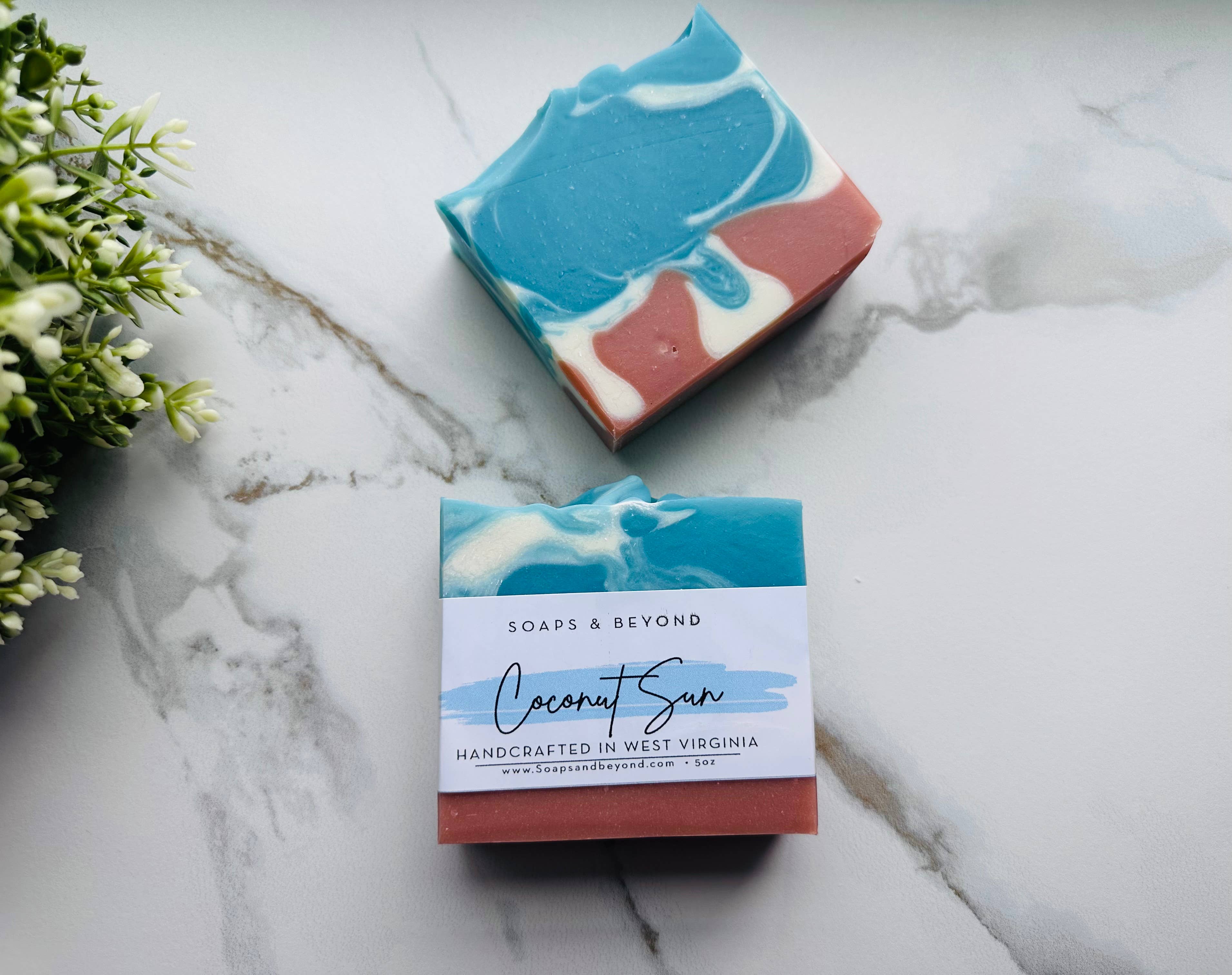 Coconut Sun Soap Bar | Tropical Glow & Gentle Exfoliation