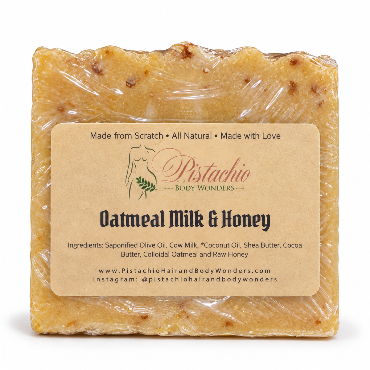 Oatmeal Milk and Honey Soap Bar