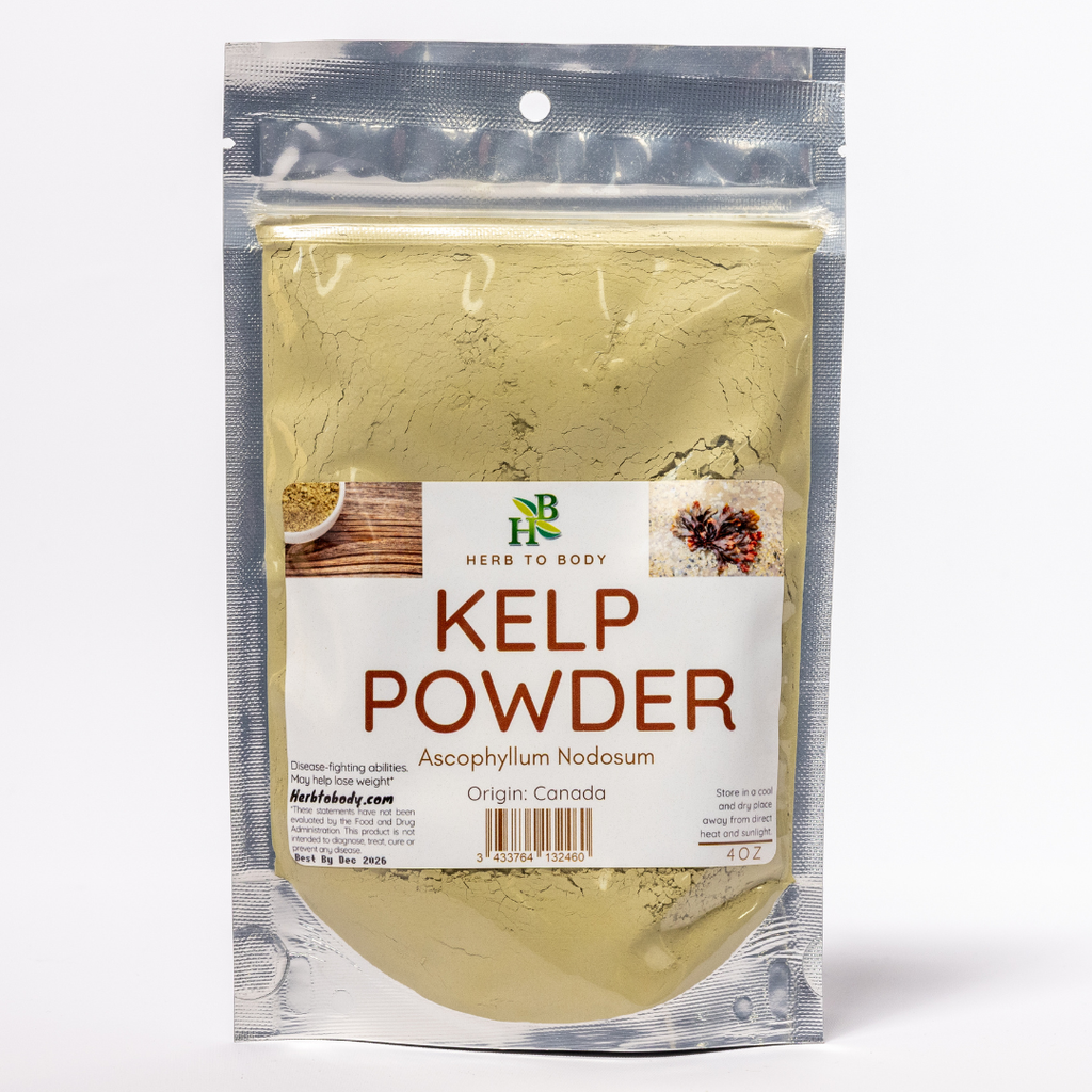 Kelp Powder ( Thyroid Support • Mineral Boost • Metabolism Health )