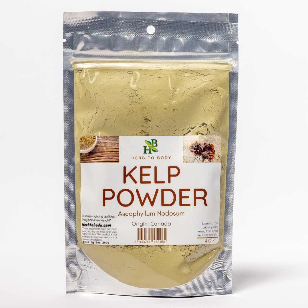 Kelp Powder ( Thyroid Support • Mineral Boost • Metabolism Health )