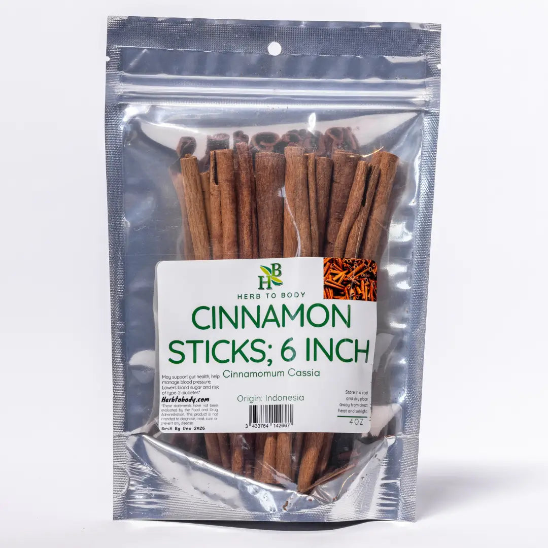 Cinnamon Sticks; 6 Inches