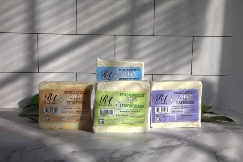 Pure Castile Soap Bar w/ Peppermint (6oz)