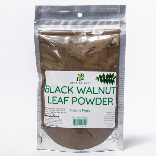 Black Walnut Leaf Powder ( Parasite Cleanse • Skin Health • Gut Support )