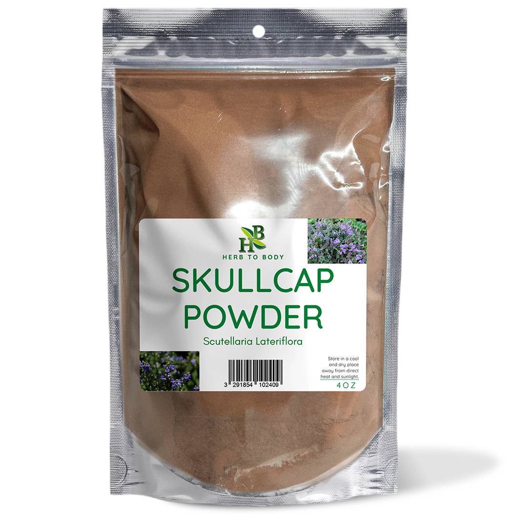 Skullcap Herb Powder | Stress | Sleep | Muscle Relaxation | Calming