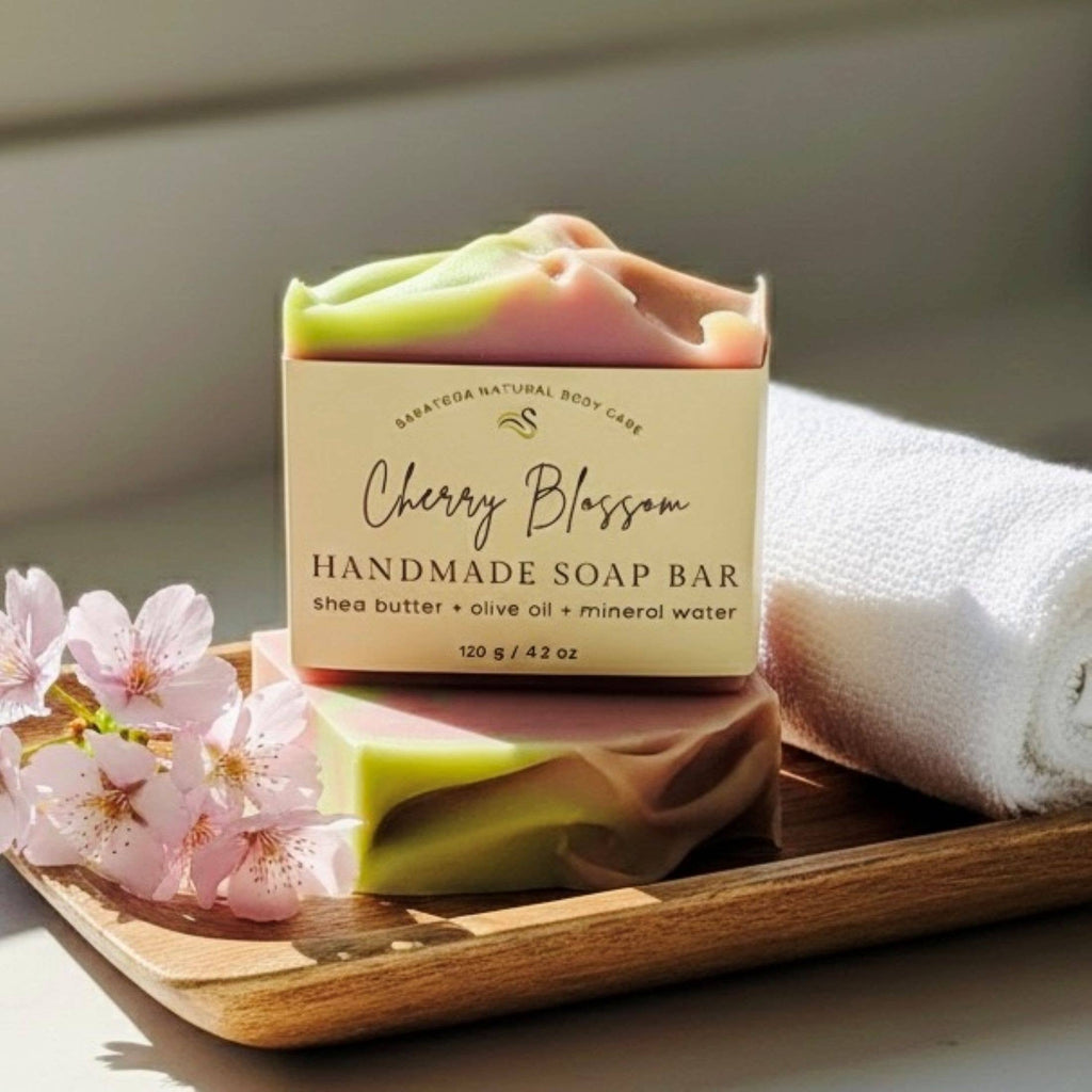 Cherry Blossom Handmade Soap Bar VEGAN