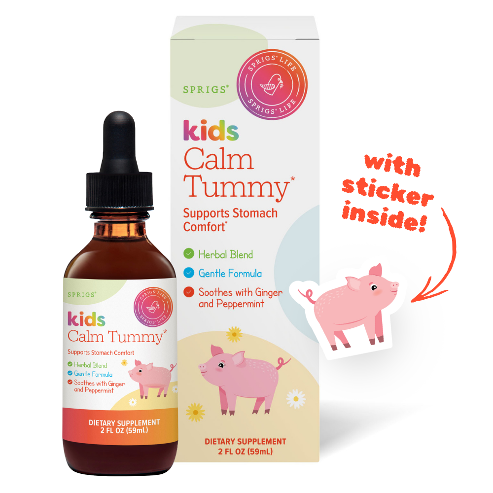 Kids Calm Tummy – Gentle Herbal Digestive Support | 2 oz