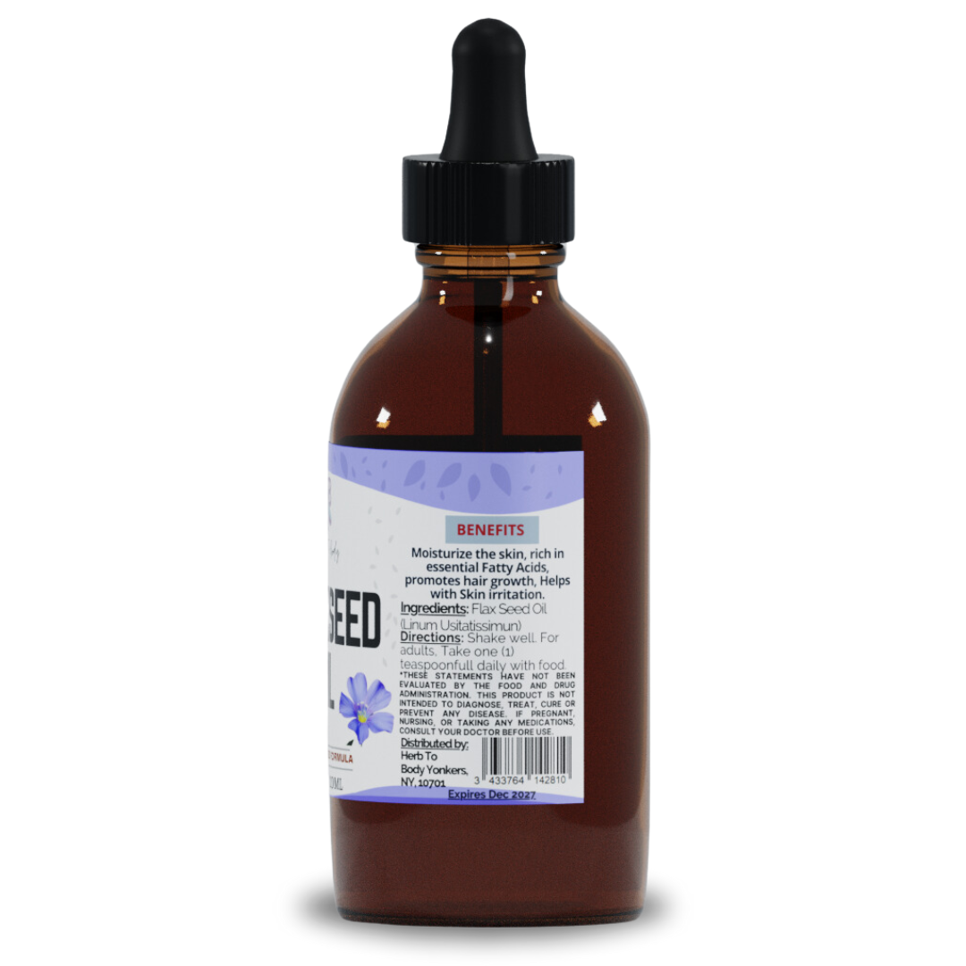 Flaxseed Oil - Cold Pressed Formula