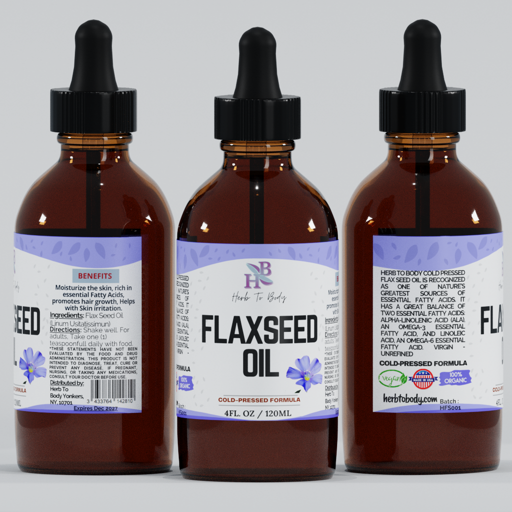 Flaxseed Oil - Cold Pressed Formula
