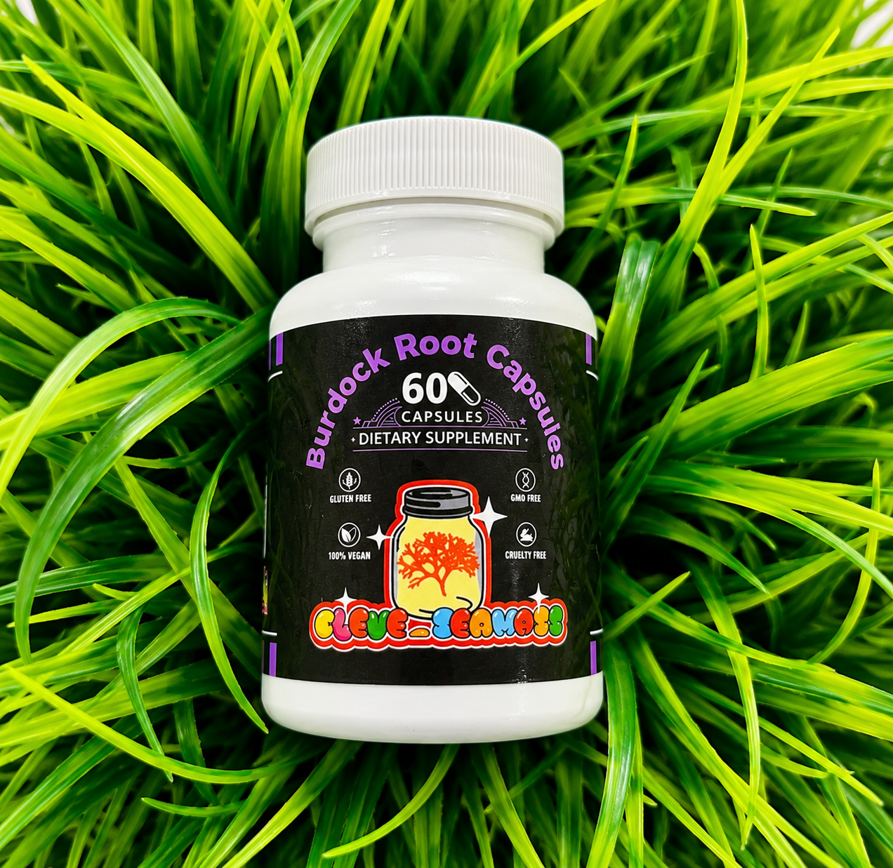 Burdock Root Capsules | 30 day supply