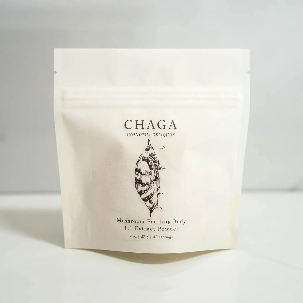 Chaga Mushroom Powder | Immune, Antioxidant & Daily Wellness Support (50 Servings)