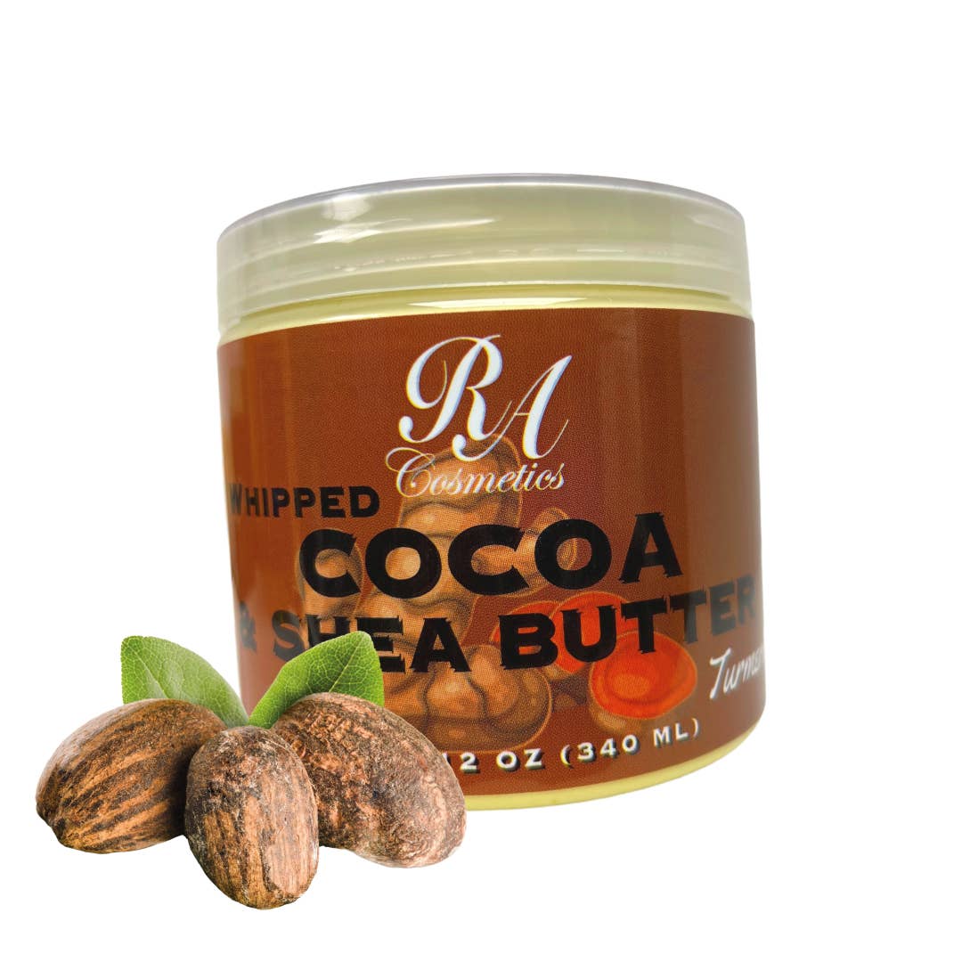 Whipped Cocoa & Shea Butter w/ Turmeric Oil, 12oz