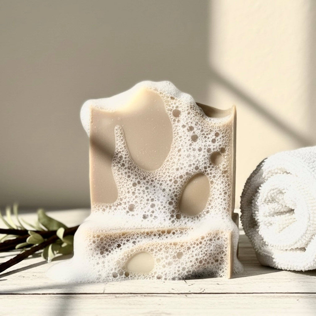 Sandalwood Vanilla Handmade Soap Bar VEGAN