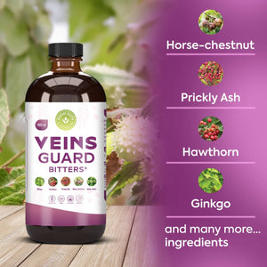 Veins Guard Living Bitters| Swelling | Fluid Retention | Varicose Veins | Support Circulation
