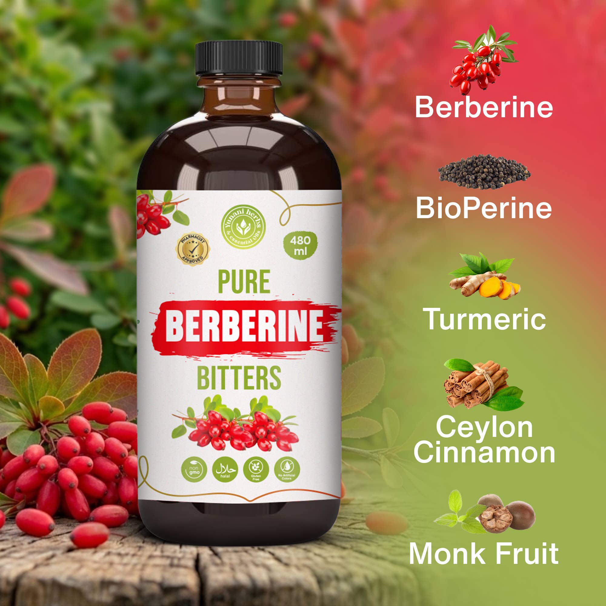 Pure Berberine Weight Management Bitters | Metabolic & Blood Sugar Support