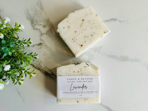 Tallow Lavender Soap  Bar 100% natural