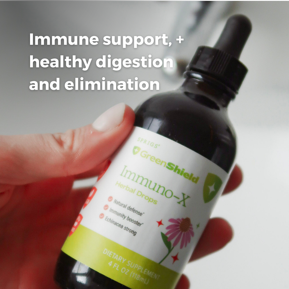 Immuno-X – Daily & Seasonal Immune Support Herbal Tincture | 2 oz
