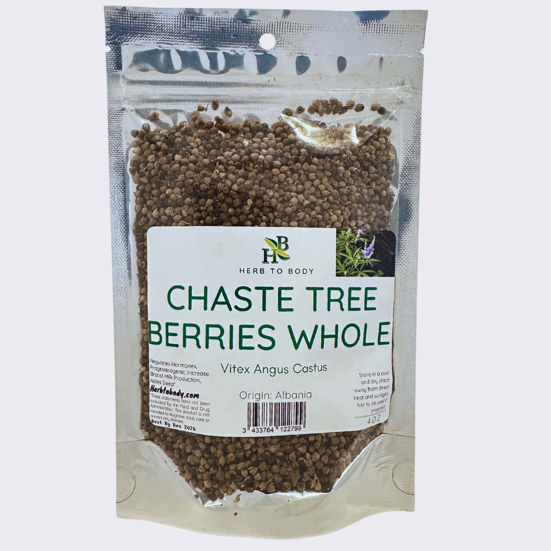 Chaste Tree Berries (PCOS FRIENDLY) ( Hormone Balance • Menstrual Support • Reproductive Health )