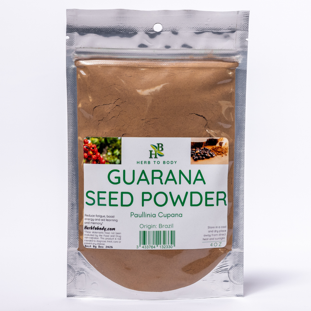 Guarana Seed Powder (Natural Energy • Mental Focus • Metabolism Support)