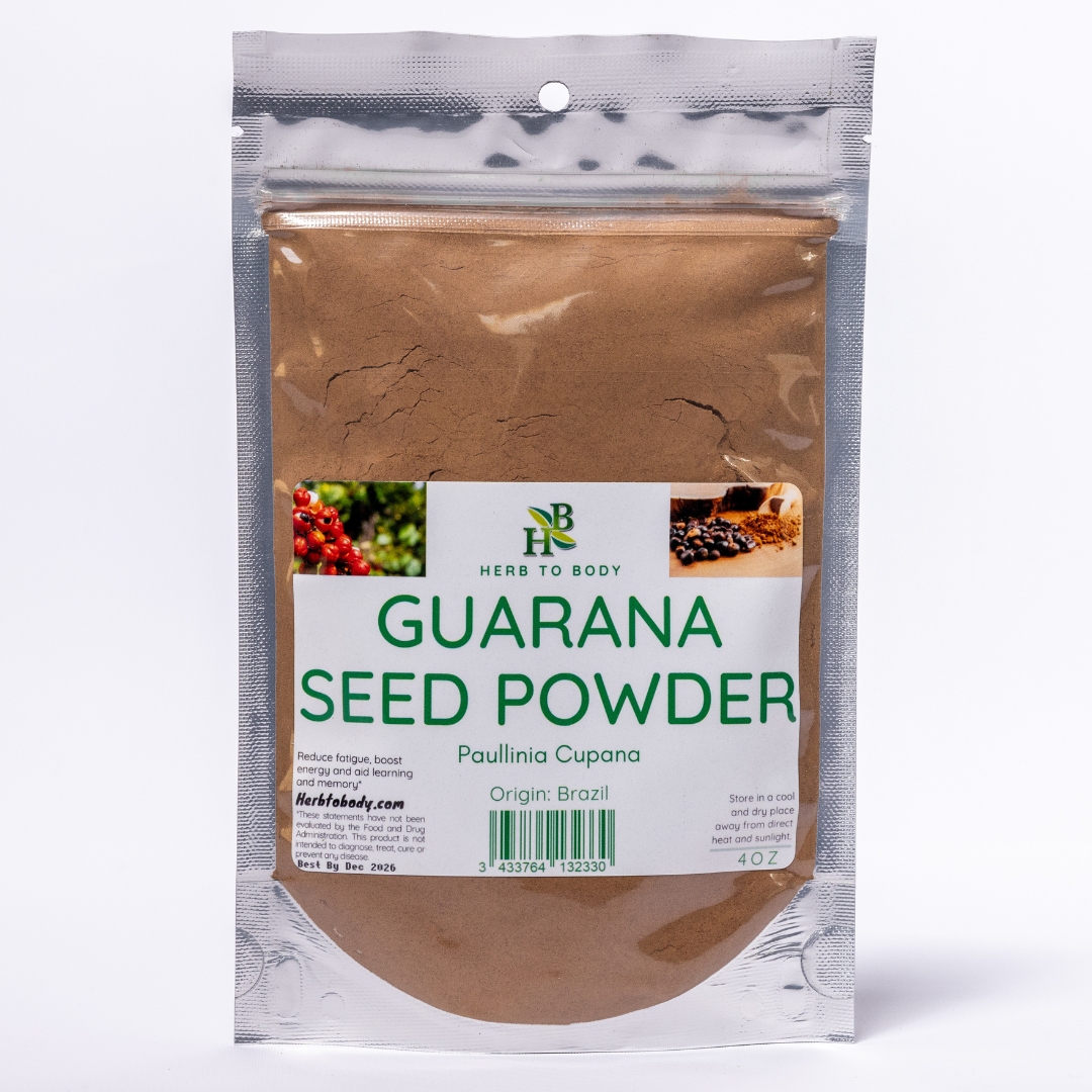Guarana Seed Powder (Natural Energy • Mental Focus • Metabolism Support)