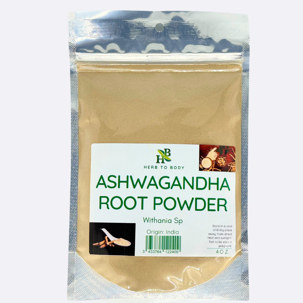 Ashwagandha root powder (Stress Relief • Hormone Balance • Energy & Mood Support)