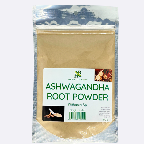 Ashwagandha root powder (Stress Relief • Hormone Balance • Energy & Mood Support)