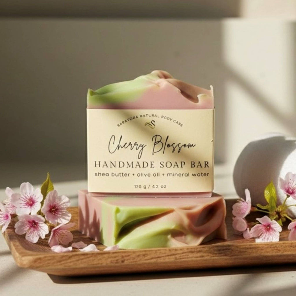 Cherry Blossom Handmade Soap Bar VEGAN