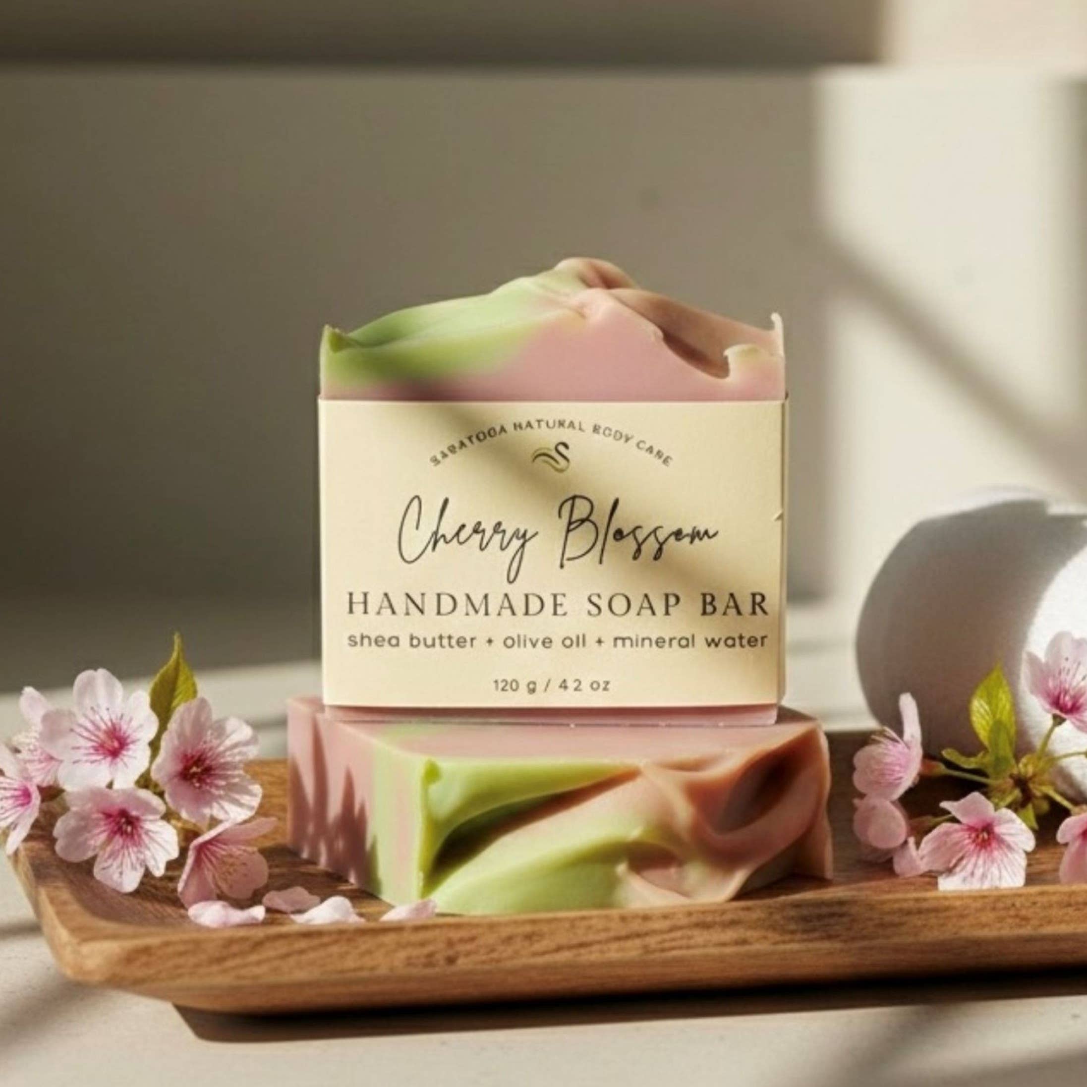 Cherry Blossom Handmade Soap Bar VEGAN
