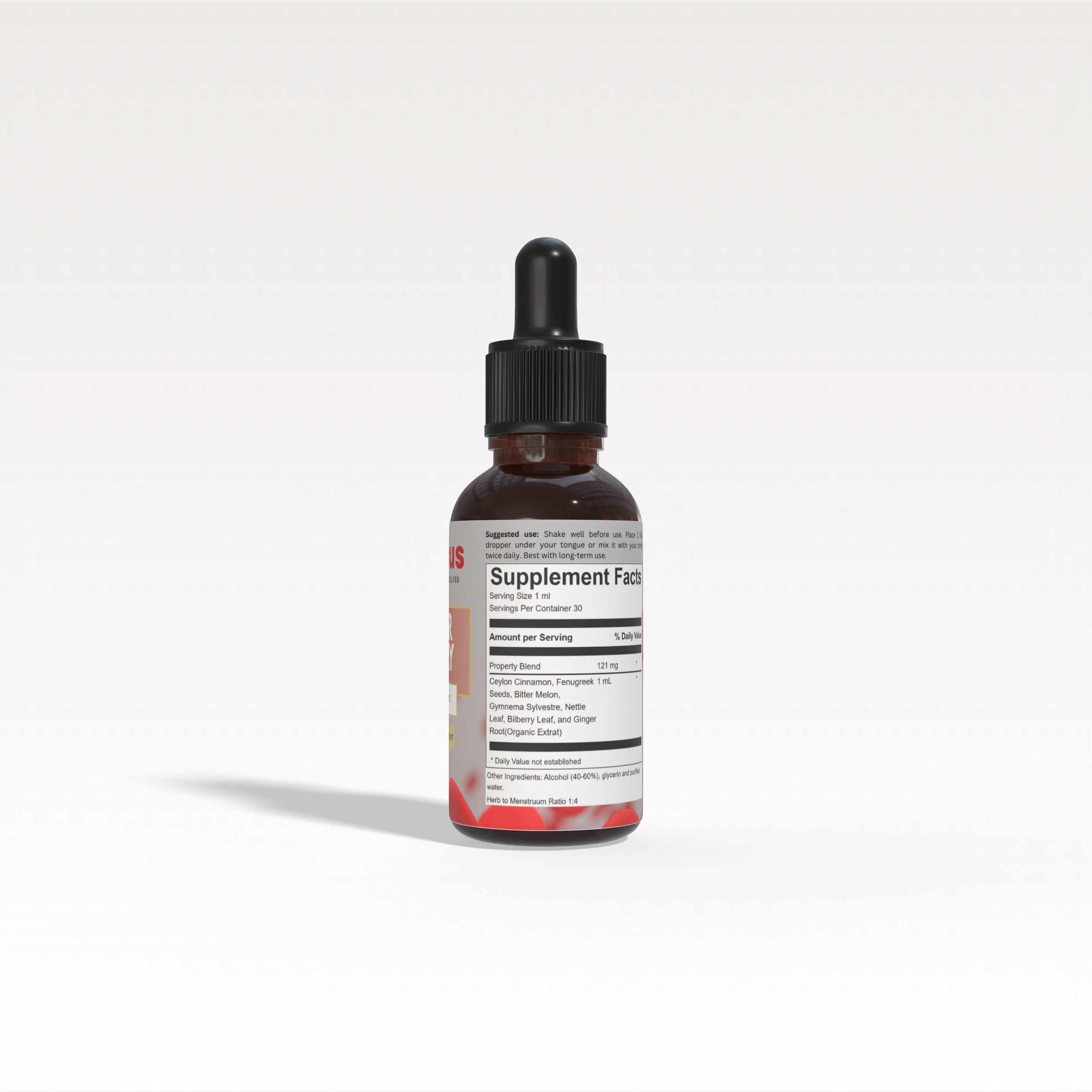 Sugar Sentry - Blood Sugar Support Elixir: Alcohol Extract / 1 fl oz