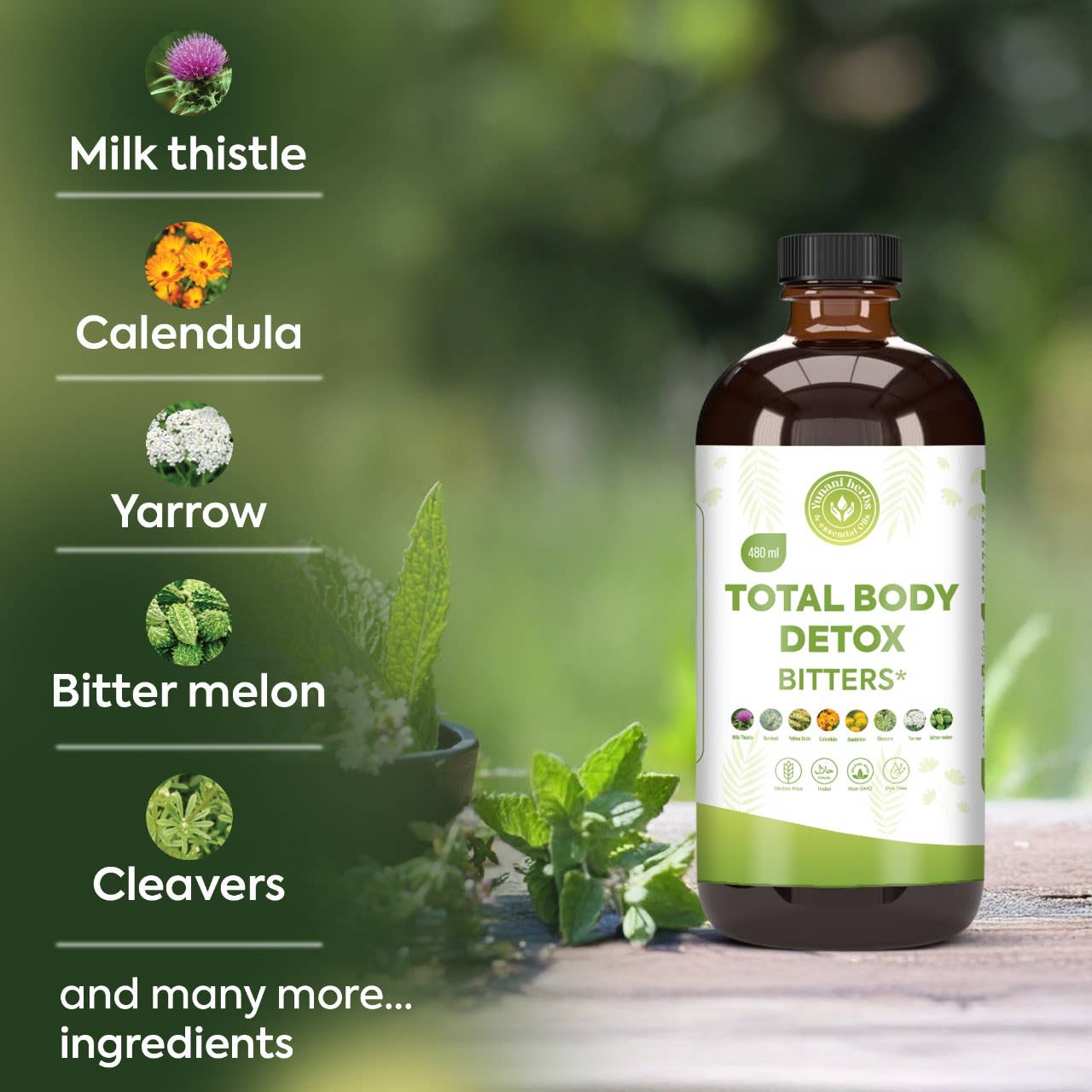 Total Body Detox Living Bitters (Not for beginners)
