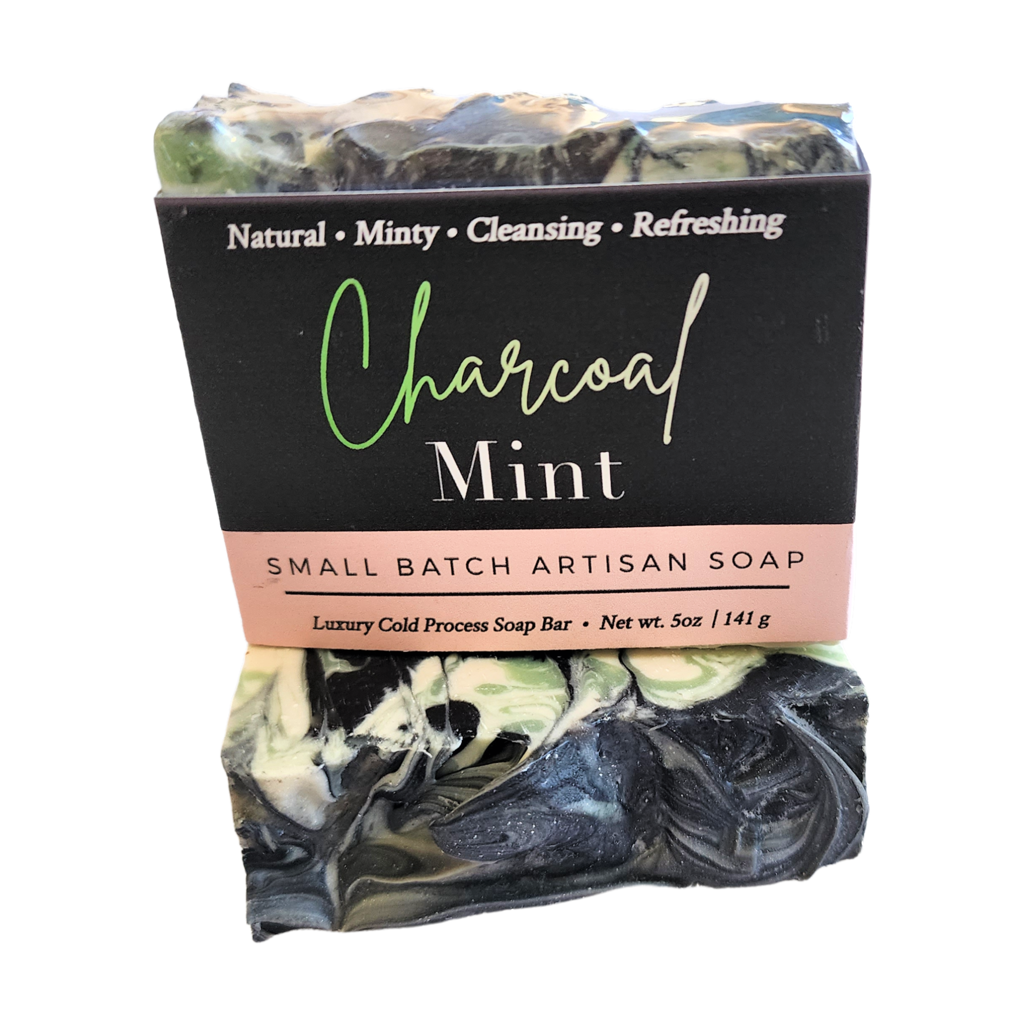Charcoal Mint Soap Bar | Detox, Clarify & Refresh (5oz)