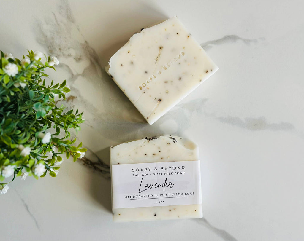 Tallow Lavender Soap  Bar 100% natural