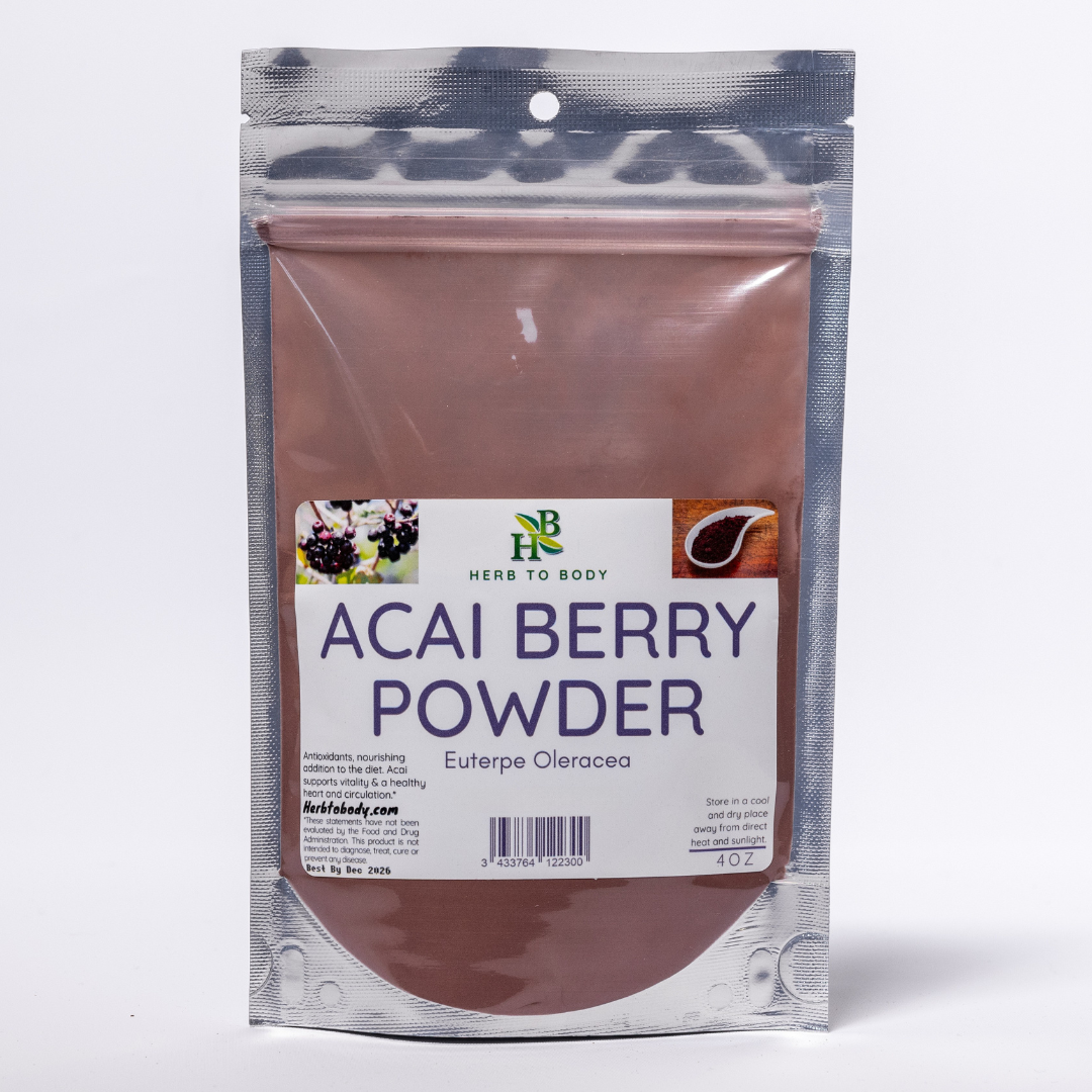 Acai Berry Powder (Antioxidant Power • Skin Glow • Energy Boost)