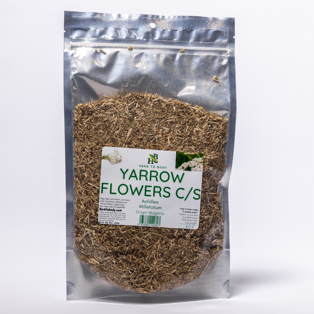 Yarrow Flowers ( Wound Healing • Hormone Balance • Immune Support )