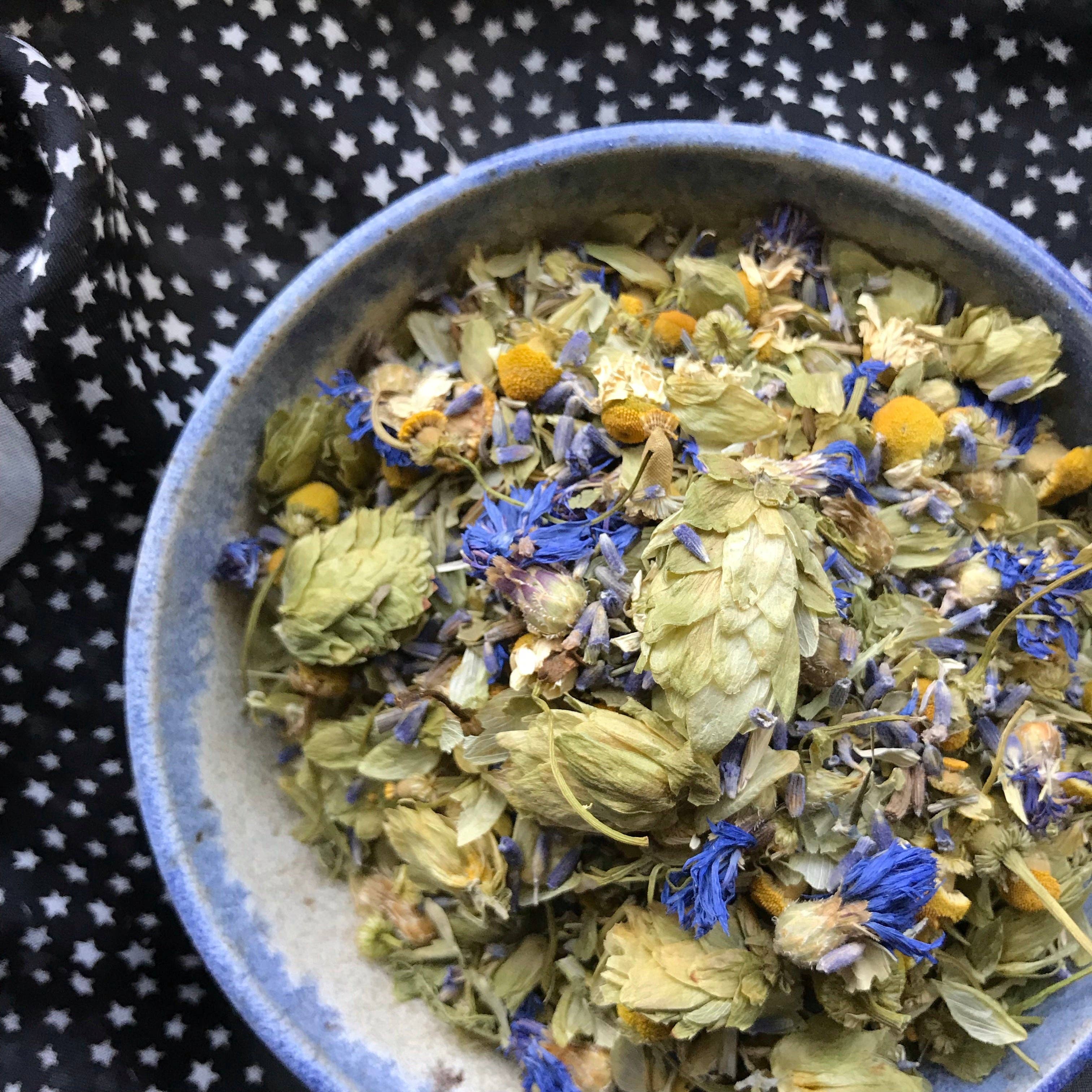Night Cap | Sleepy Herbal Tea Blend | Caffeine-Free | 2 oz
