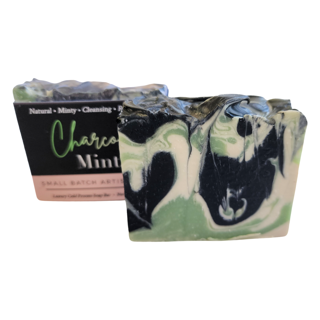 Charcoal Mint Soap Bar | Detox, Clarify & Refresh (5oz)