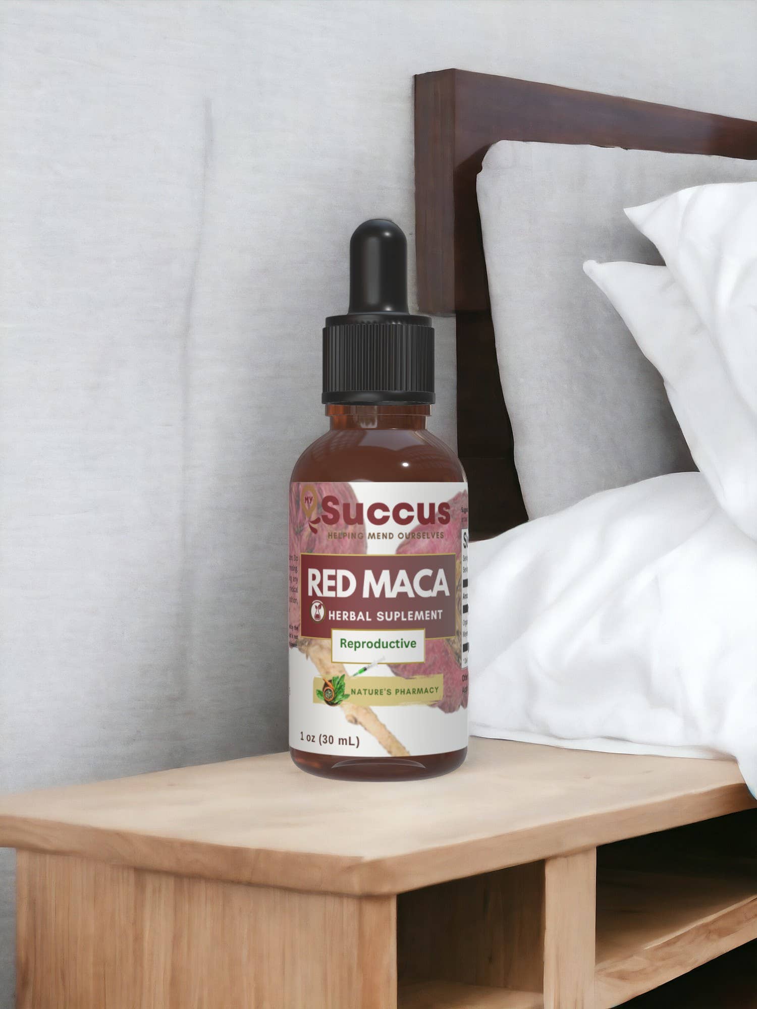 Red Maca Tincture -Reproductive Health: Alcohol Free / 1 fl oz