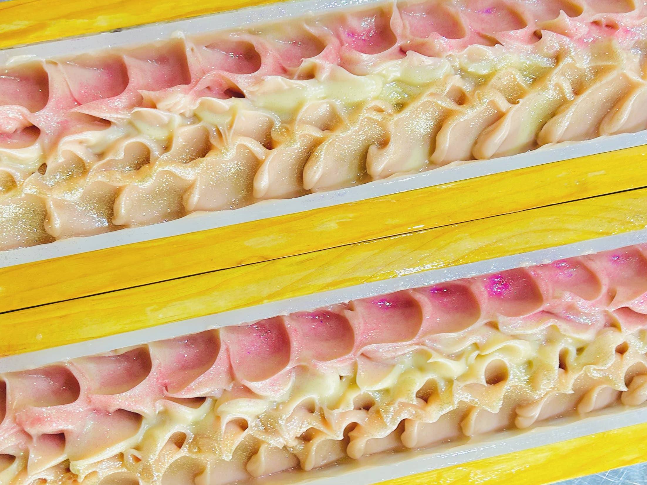 Pink Berry Mimosa Handmade Soap Bar VEGAN