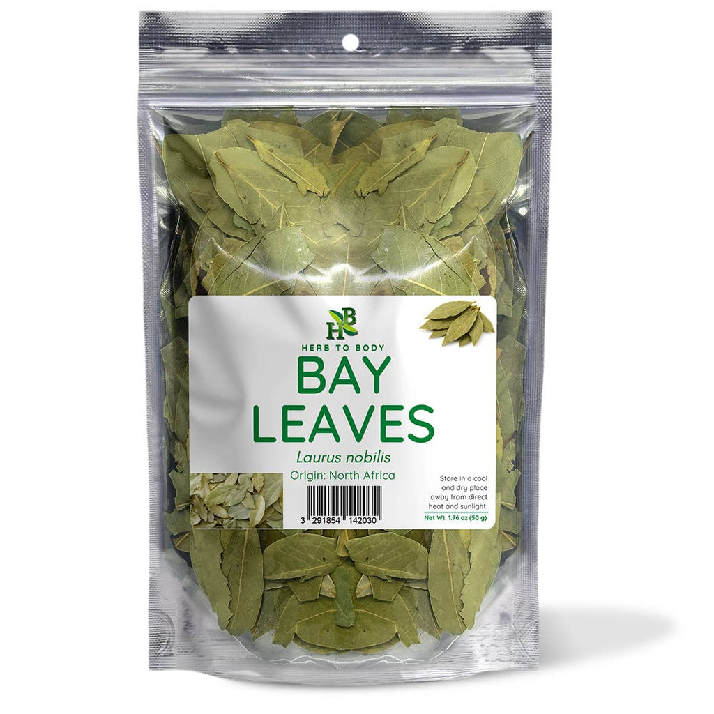 Bay Leaves (Whole) | Herbal Tea & Digestive Support (50g)