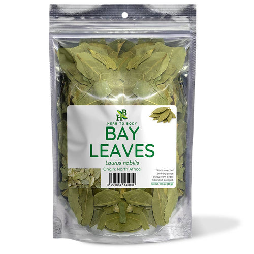 Bay Leaves (Whole) | Herbal Tea & Digestive Support (50g)