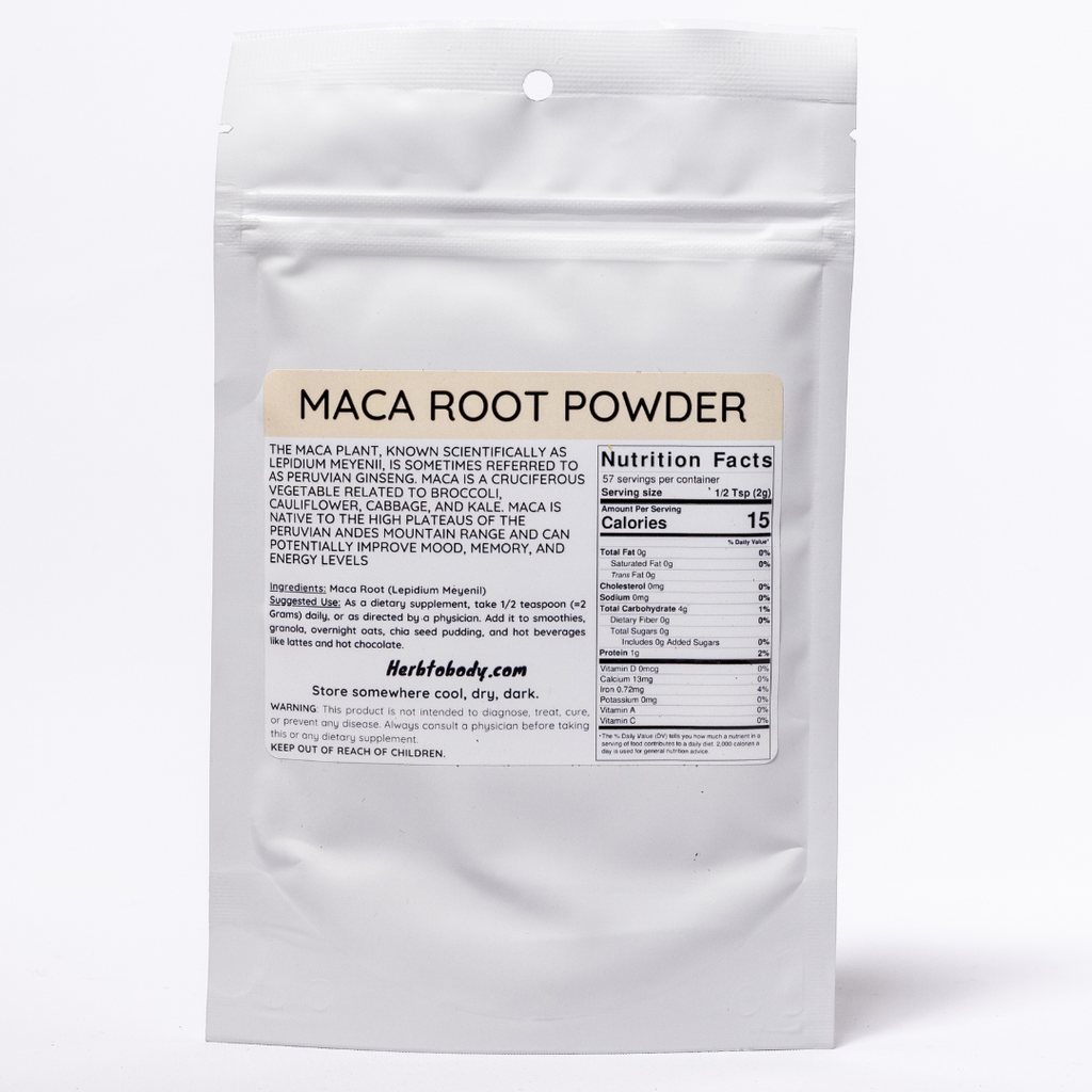 Maca Root Powder ( Hormone Balance • Natural Energy • Mood & Libido Support )