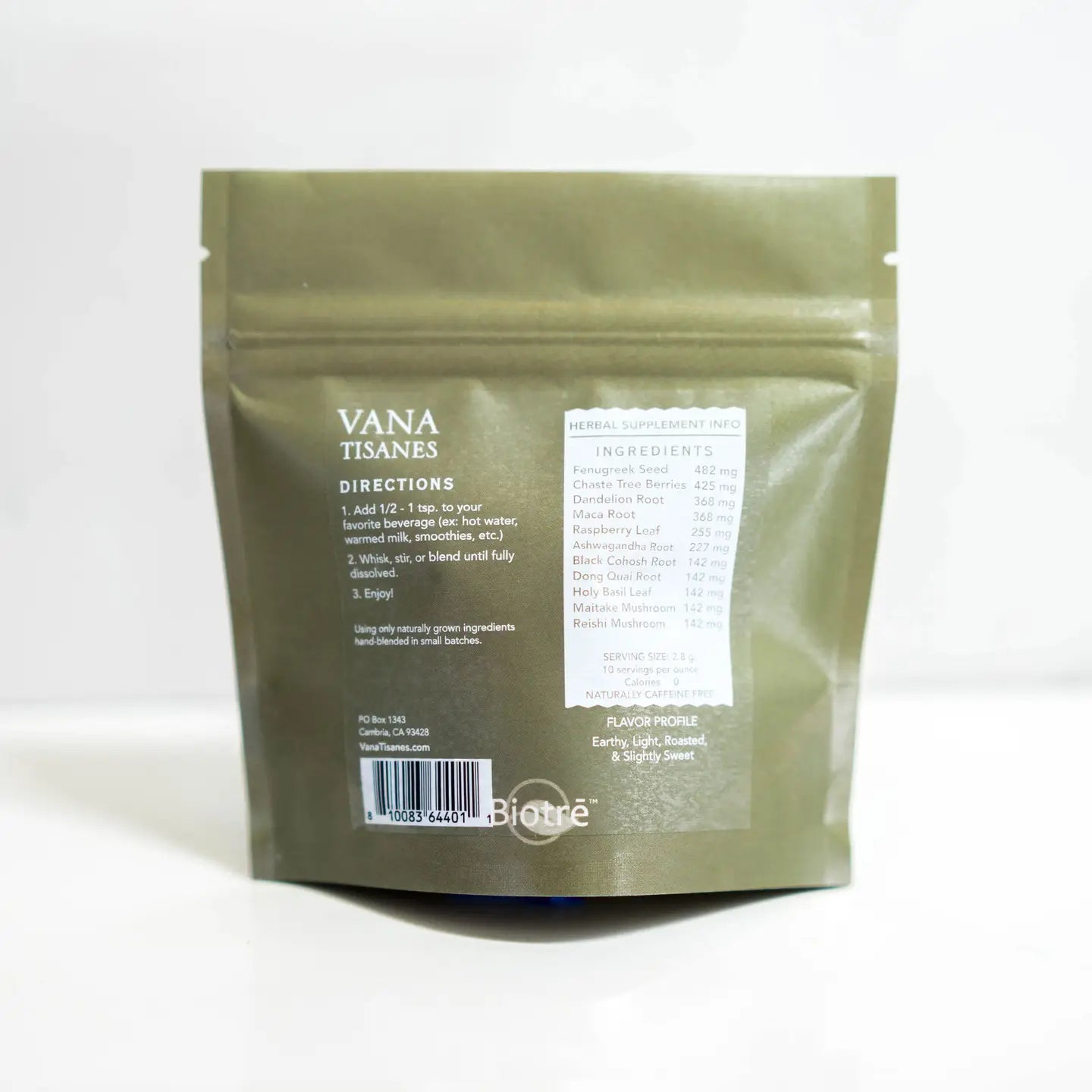 Hormones | Fine Plant & Mushroom Powder from Vana Tisanes