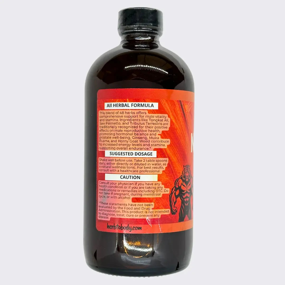 Male Vitality Bitters | Energy, Stamina & Performance Support